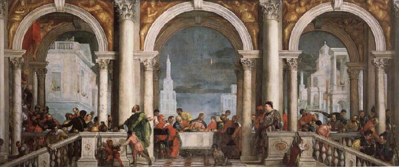 Paolo Veronese Feast in the House of Levi oil painting image